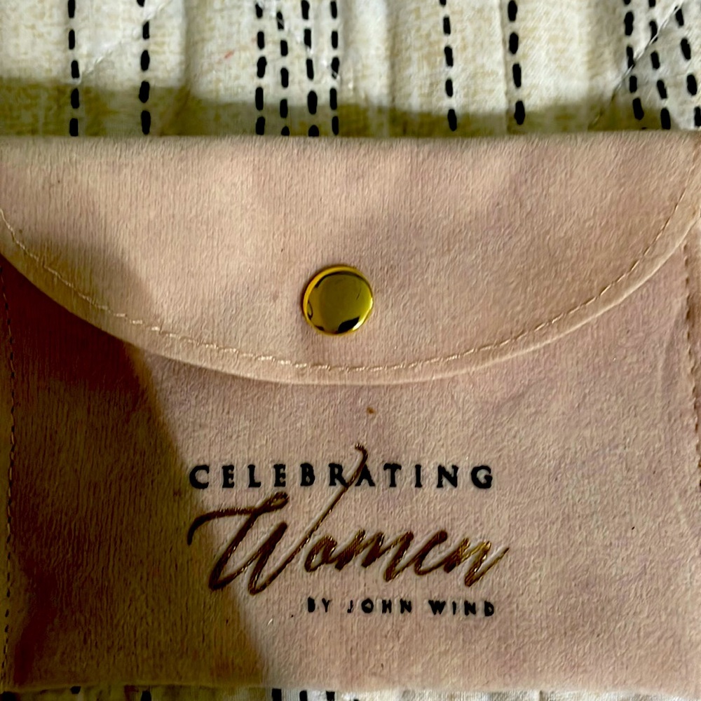 Gold and diamond earrings